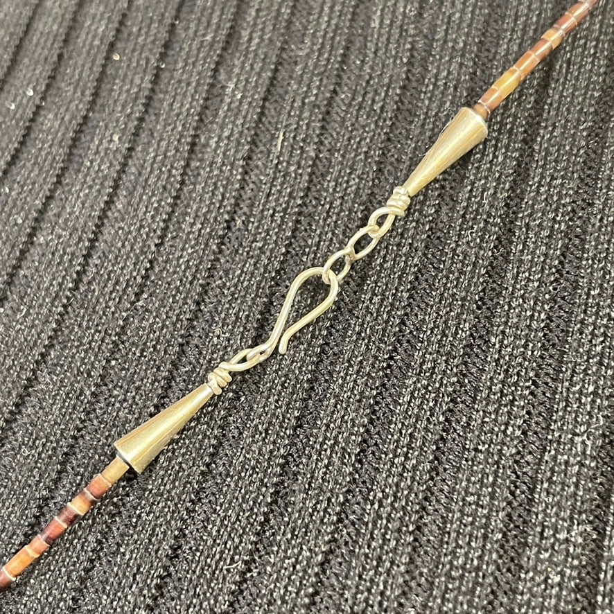 1 Strand Fetish Necklace with Bird