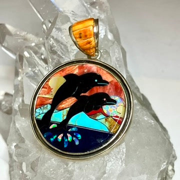 Sunset Dolphins