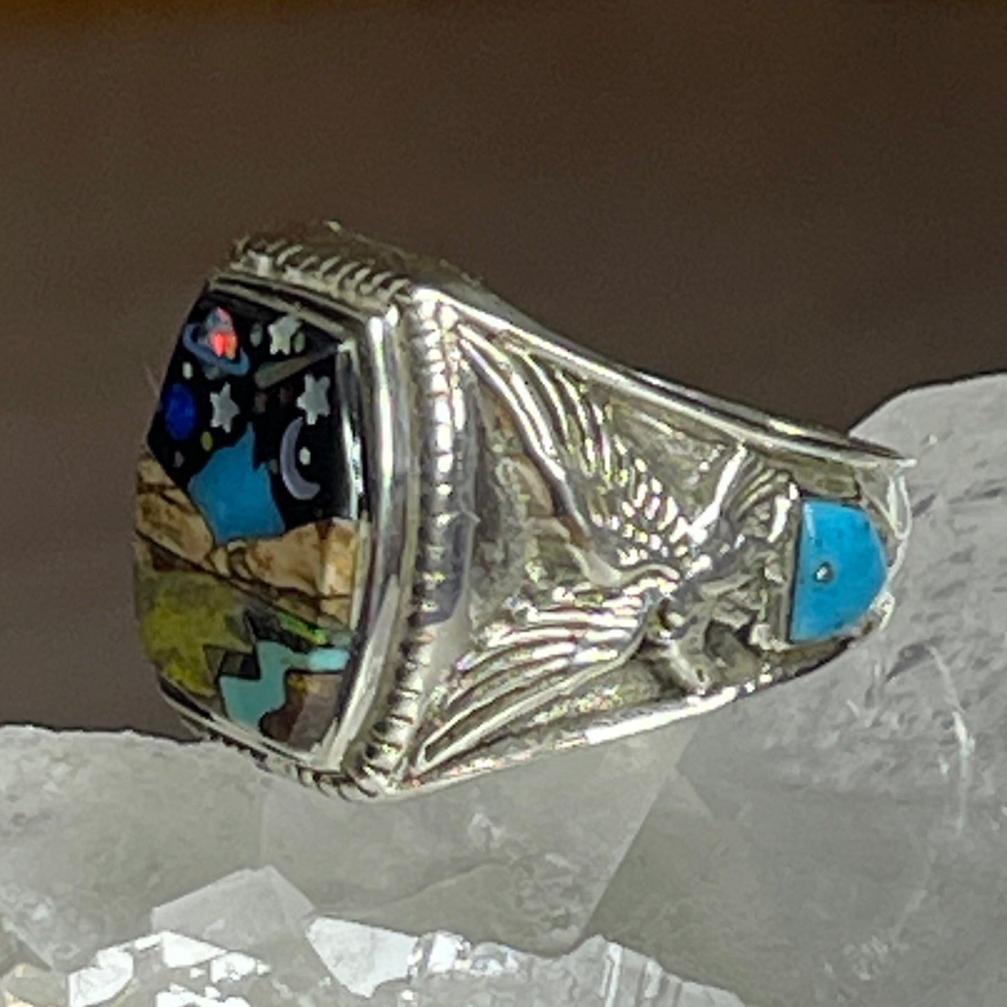 Galaxy Eagle Ring