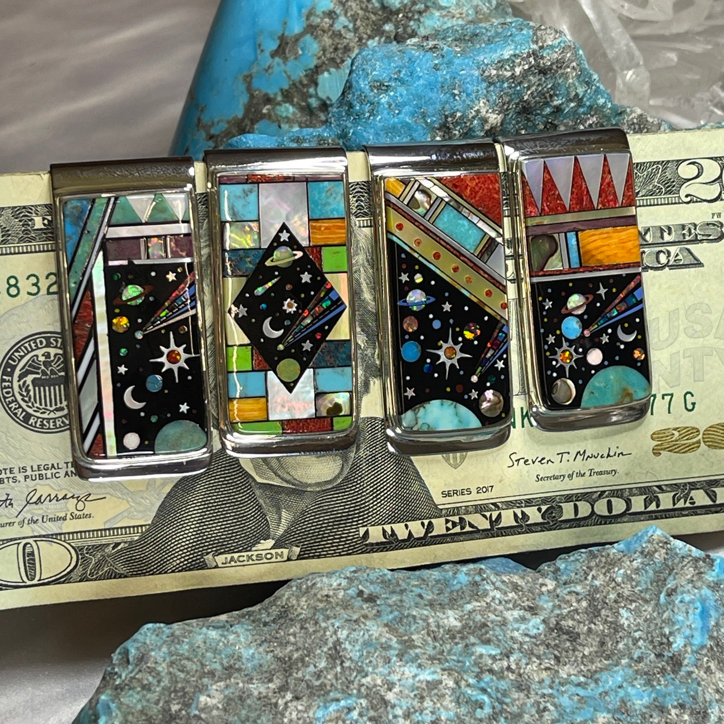 Southwest Galaxy Money Clips