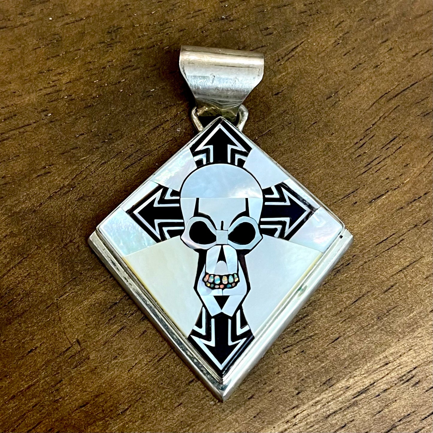 Diamond Cross Skull