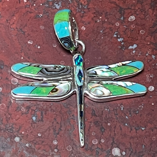 Green Turquoise Dragonfly