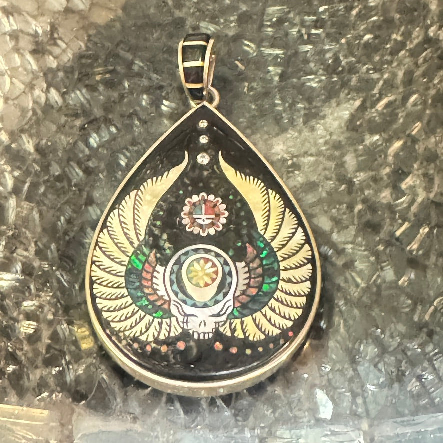 Teardrop Winged SYF Pendant