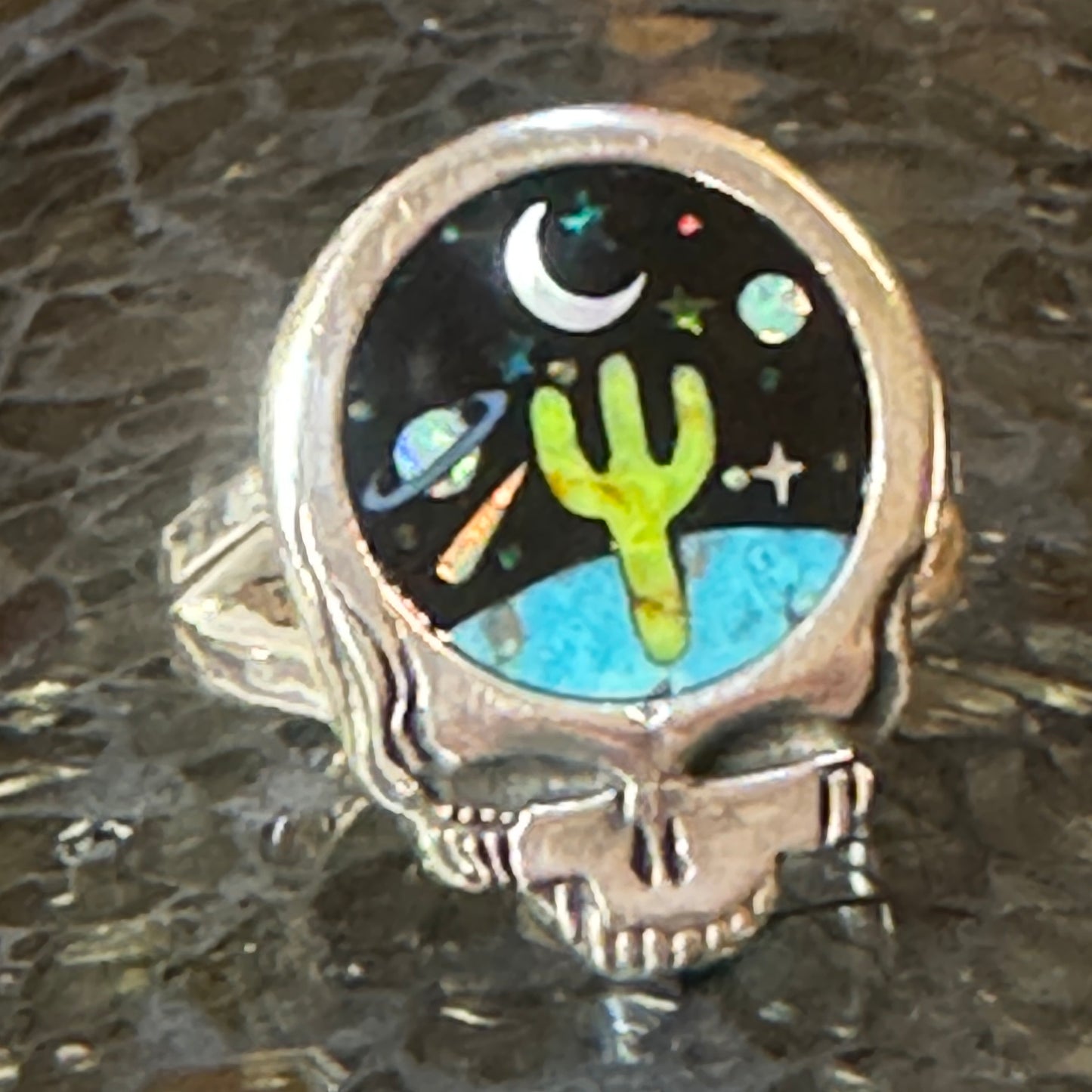 Silver SYF Y-Shank Ring