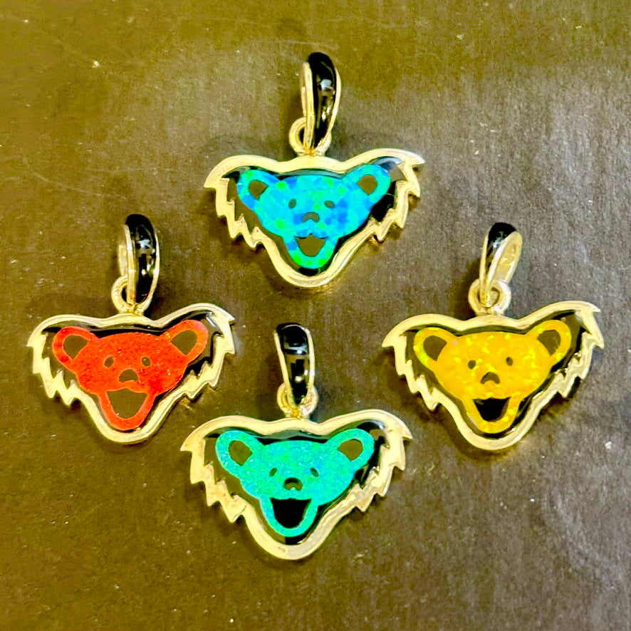 Bear Face Pendant