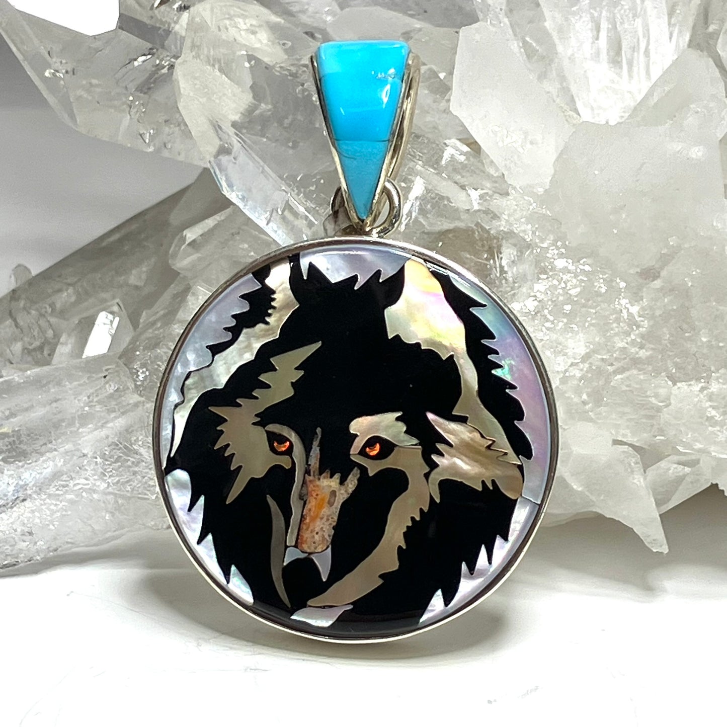 Black and White Wolf