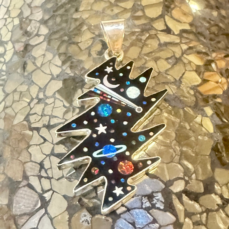 Large Galaxy Bolt Pendant