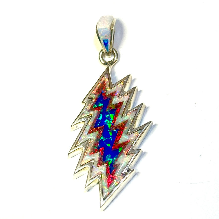 Opal Bolt Pendant