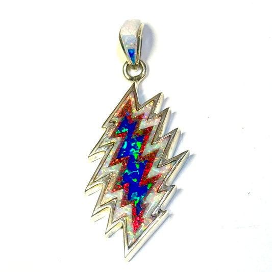 Opal Bolt Pendant