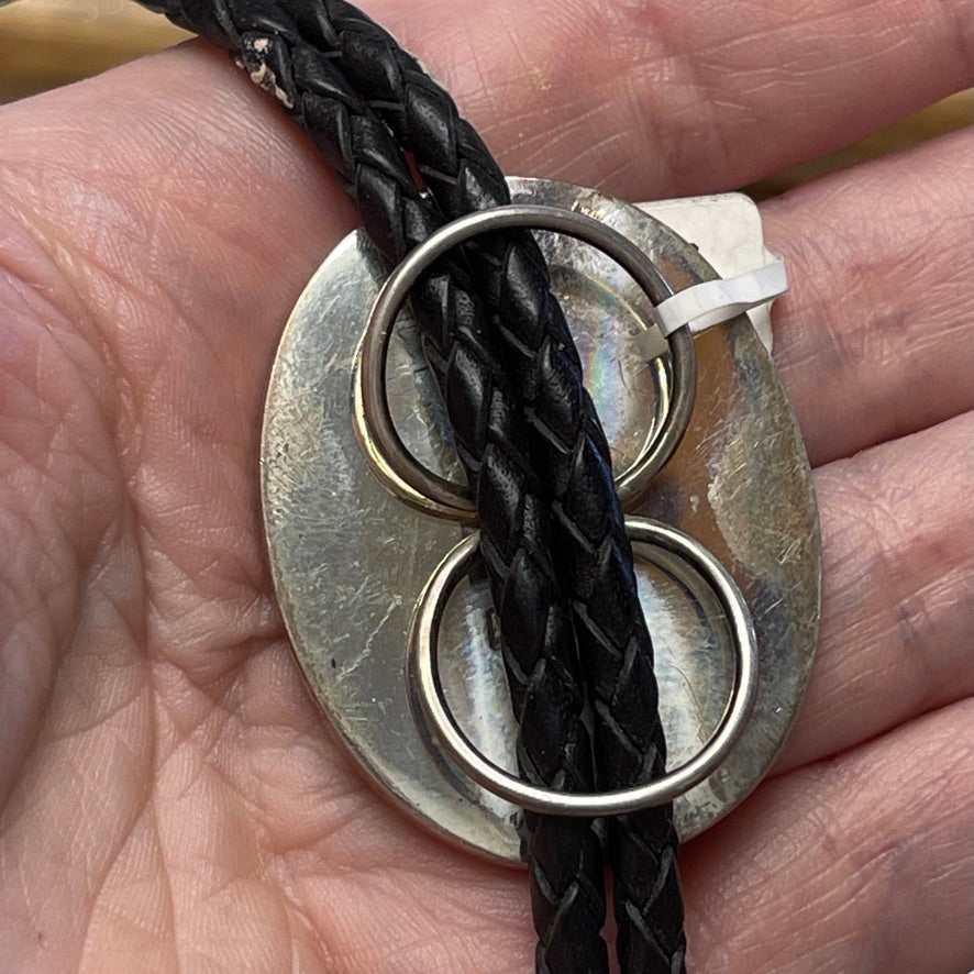 Oval Galaxy Bolo Tie