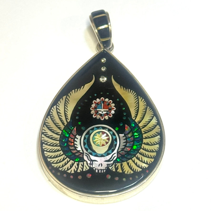 Teardrop Winged SYF Pendant