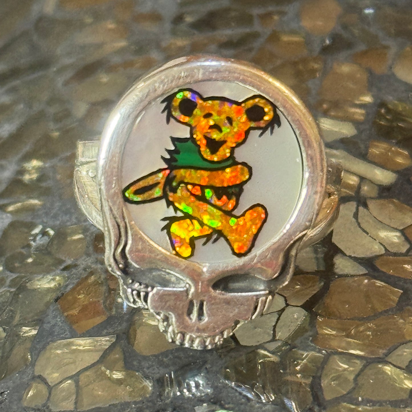 Silver SYF Y-Shank Ring