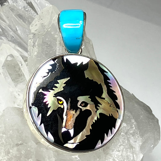 Black and White Wolf