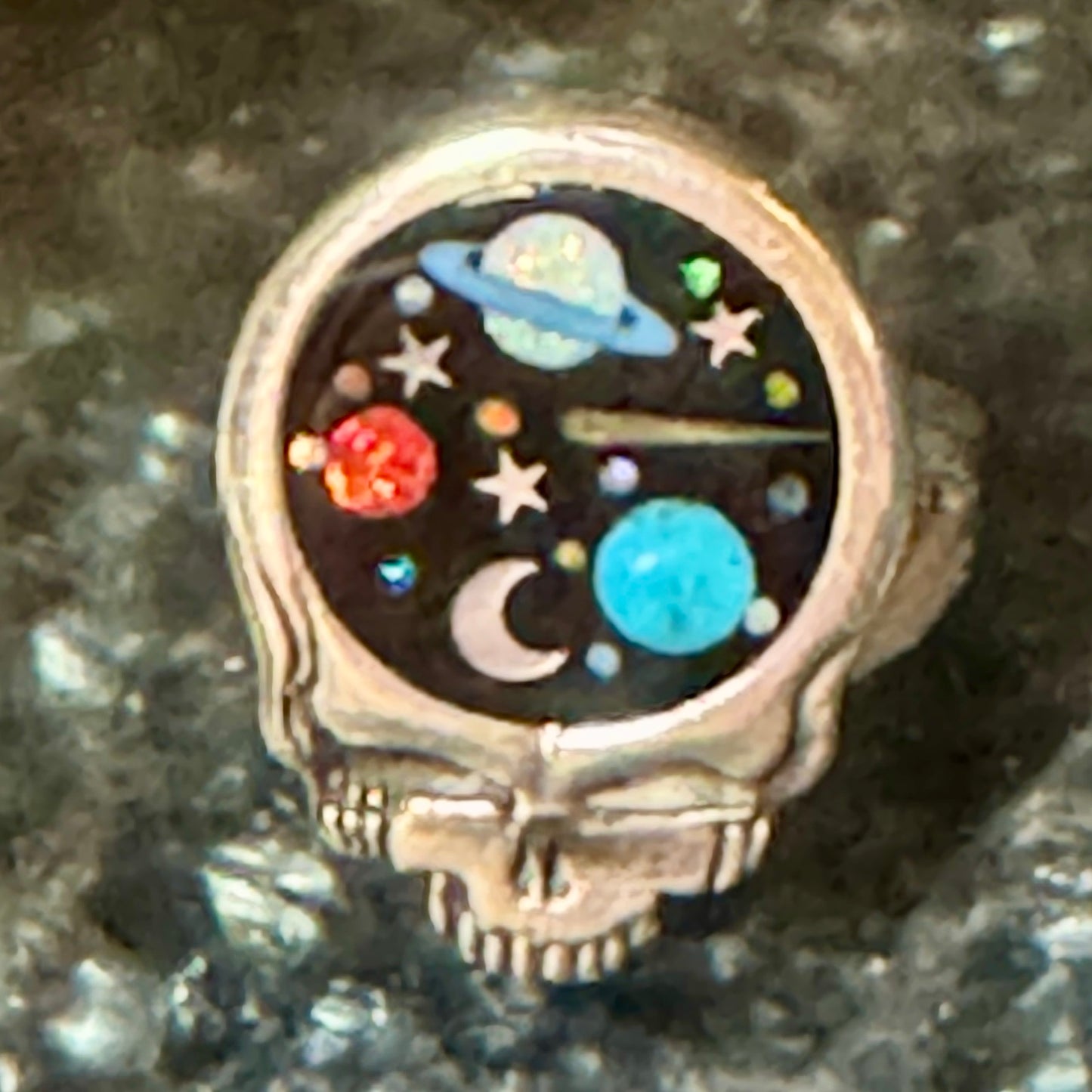 Silver SYF Y-Shank Ring