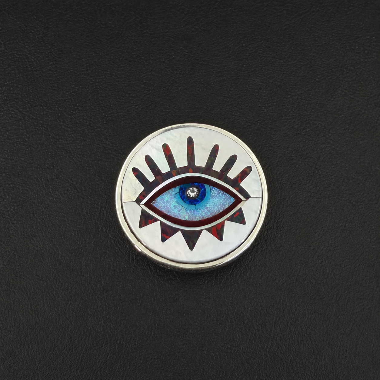 All-Seeing Eye Inlay Ring