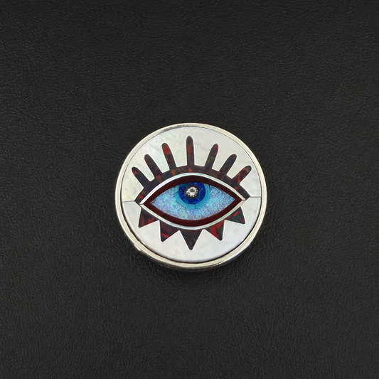 All-Seeing Eye Inlay Ring