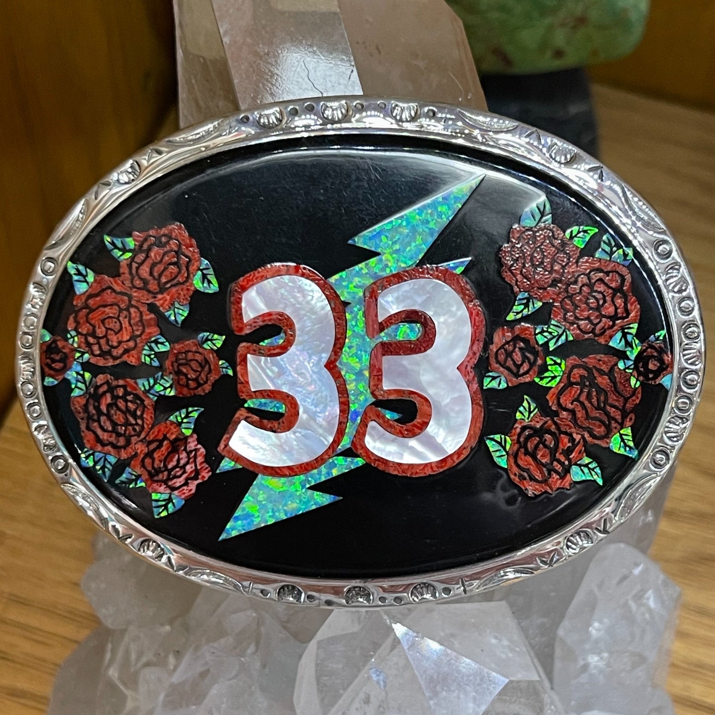 Billy Strings #33 Buckle