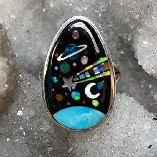 Teardrop Galaxy Ring